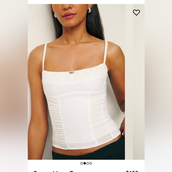 Reformation emory top linen - Picture 3 of 3